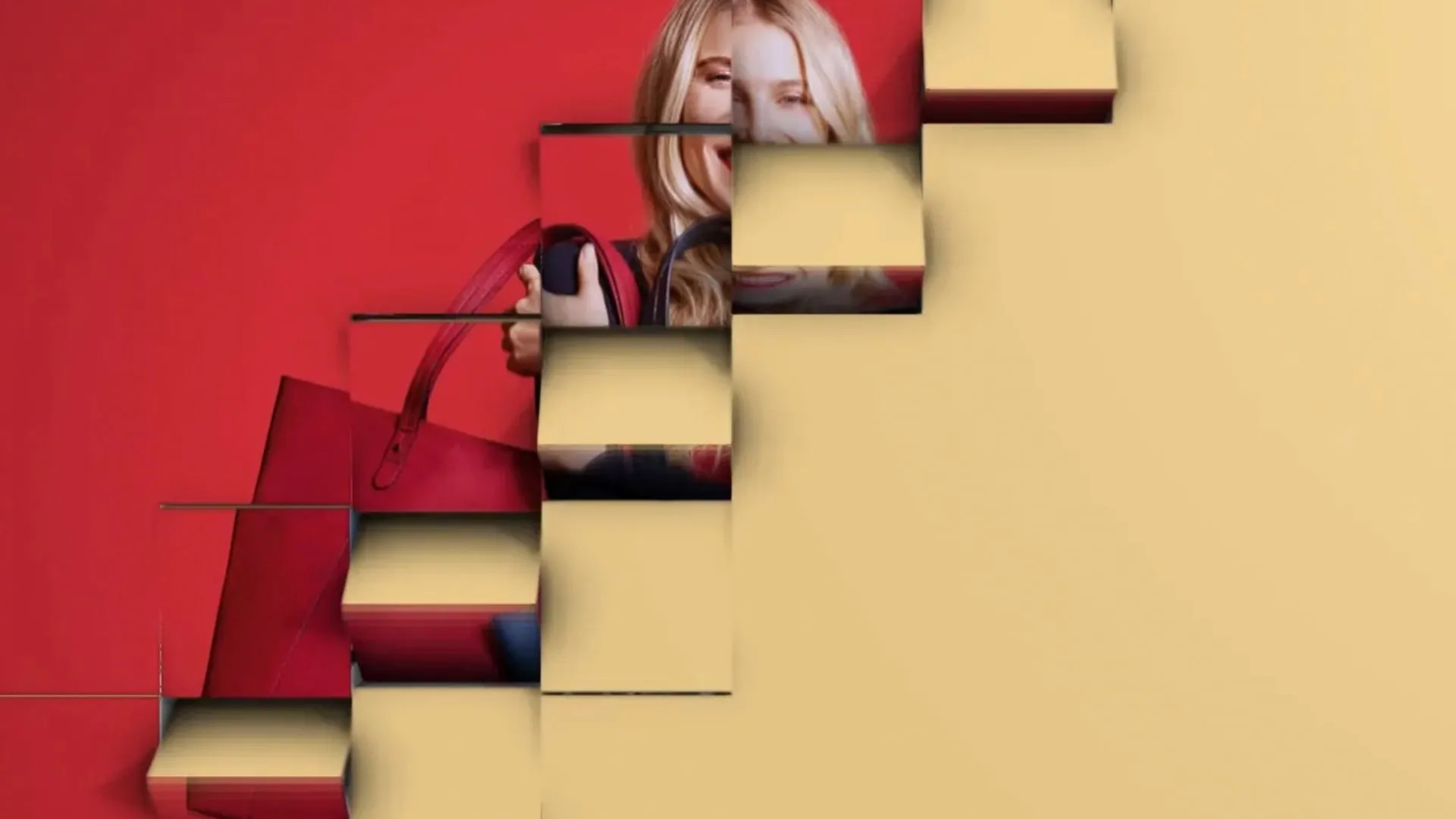 A campaign portrait revealed tile by tile