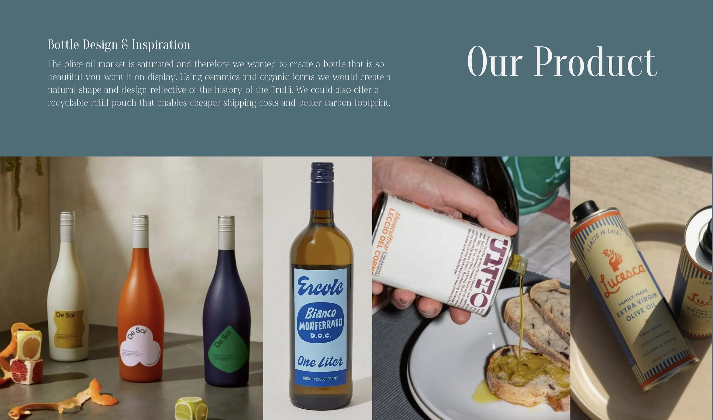 Product inspiration: bottles and packaging