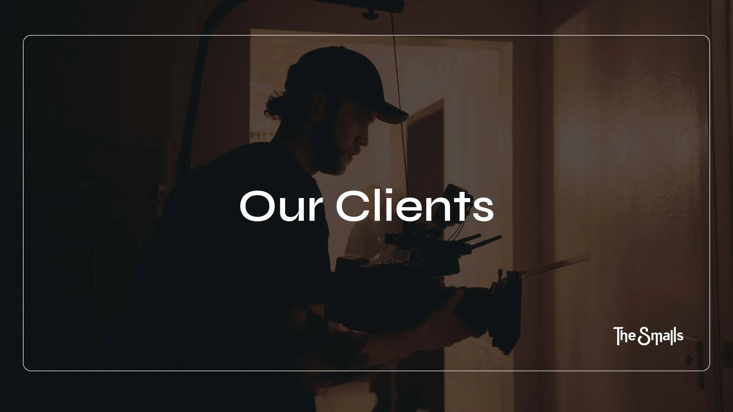 'Our Clients' section opener